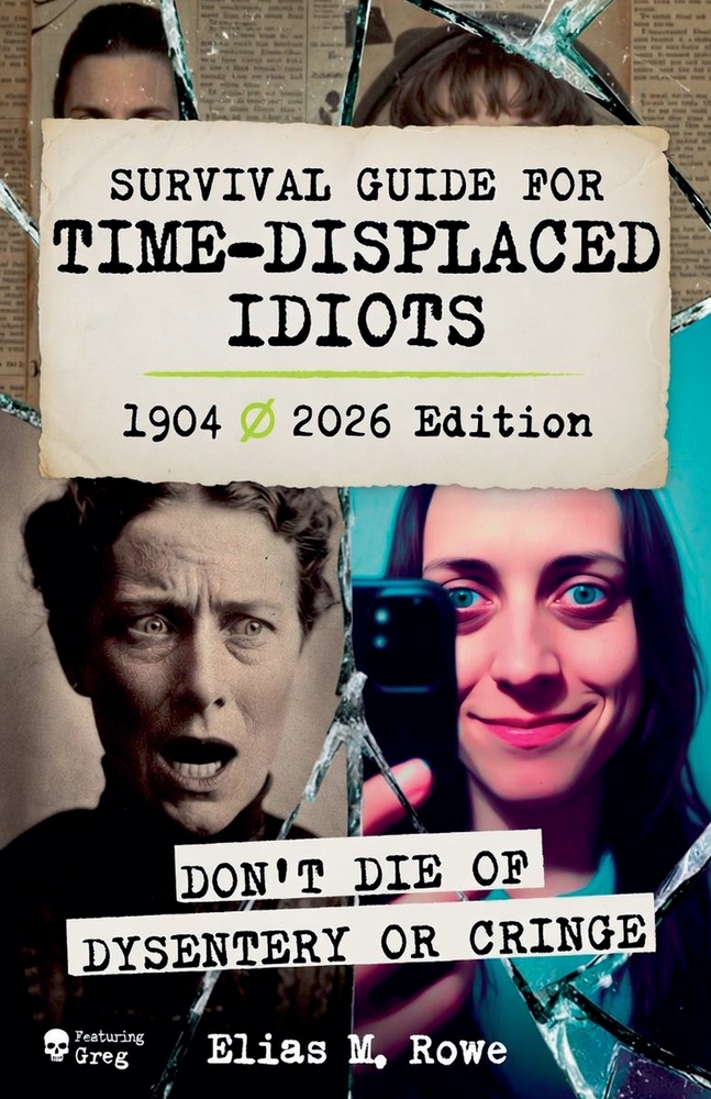Survival Guide for Time-Displaced Idiots: 1904 ↔ 2026 Edition: Don't Die of Dysentery or Cringe cover