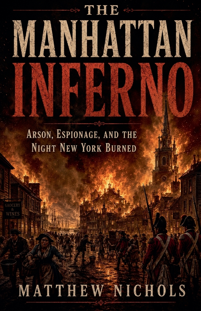 The Manhattan Inferno: Arson, Espionage, and the Night New York Burned During the American Revolution cover