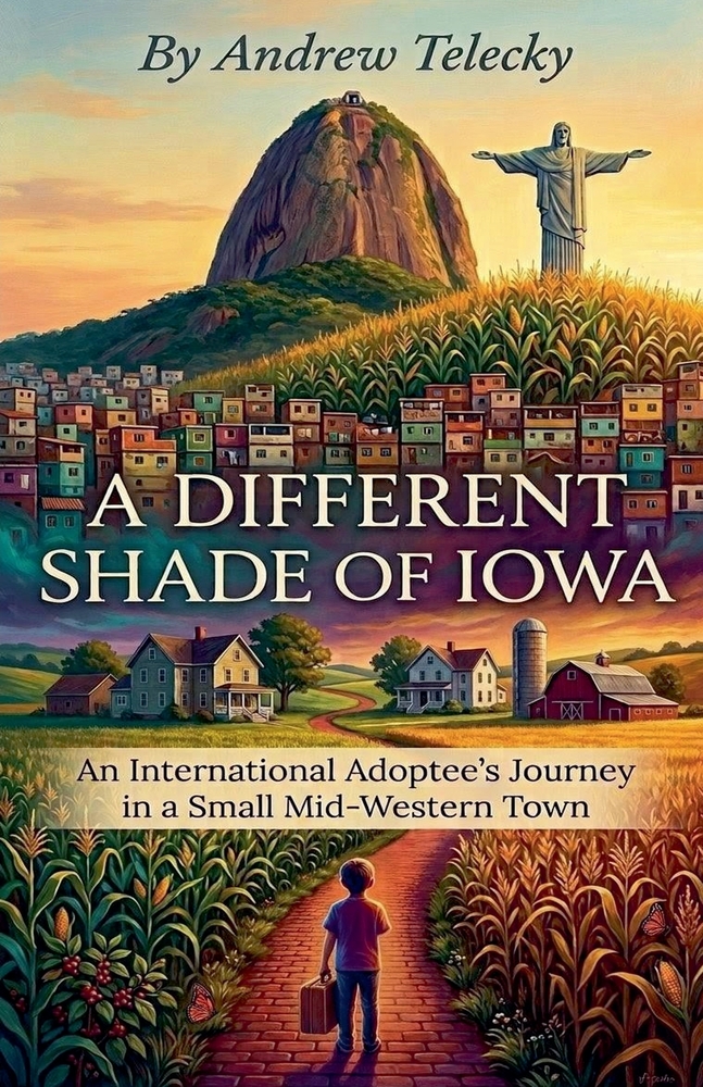 "A Different Shade of Iowa: An International Adoptee's Journey in a Small Midwestern Town." cover