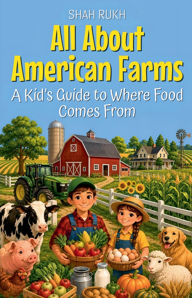 All About American Farms: A Kid's Guide to Where Food Comes From cover