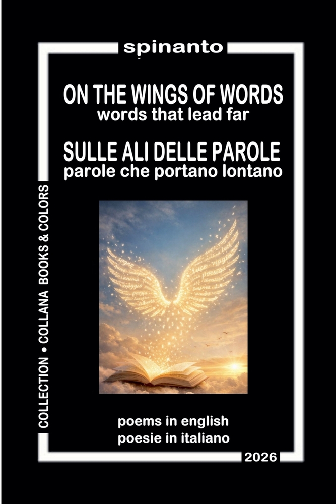 ON THE WINGS OF WORDS - SULLE ALI DELLE PAROLE words that lead far - parole che portano lontano cover