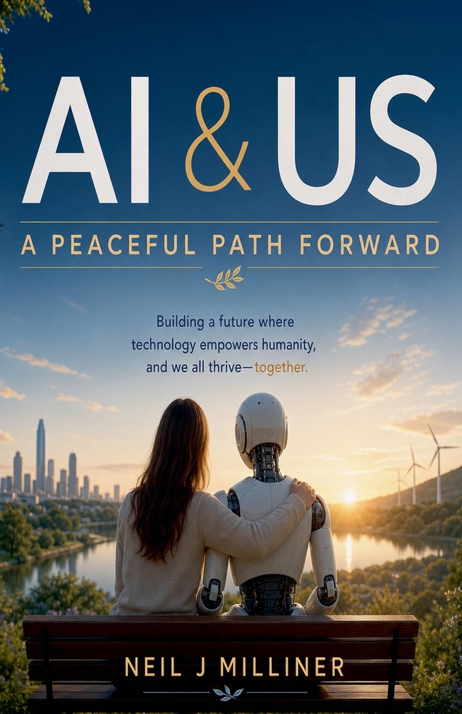 AI and Us - A Peaceful Path Forward cover