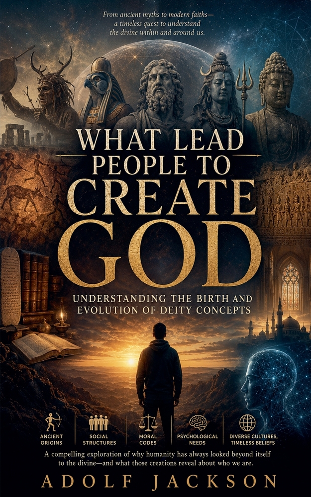 What Lead People To Create God: Understanding the Birth and Evolution of Deity Concepts cover