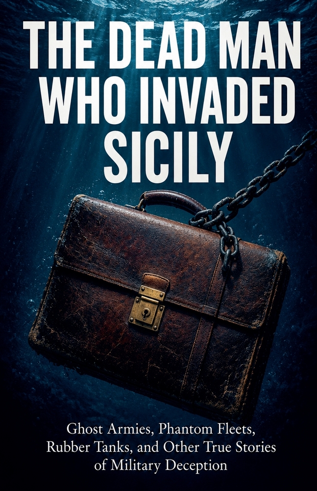 The Dead Man Who Invaded Sicily: Ghost Armies, Phantom Fleets, Rubber Tanks, and Other True Stories of Military Deception cover