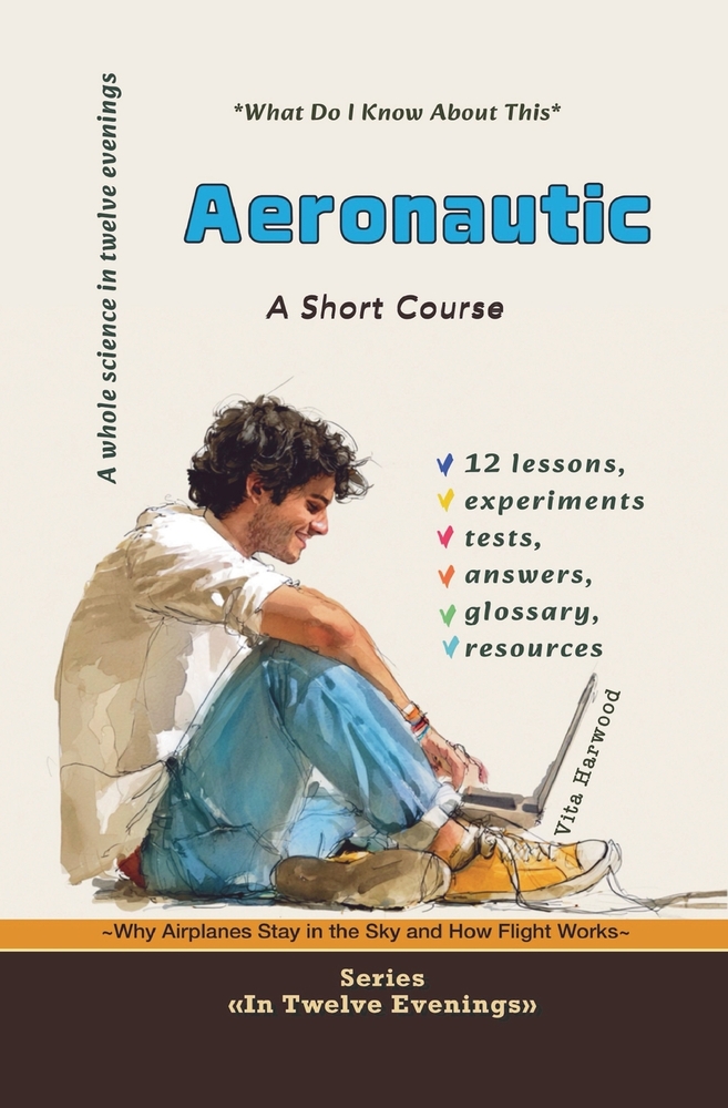 Aeronautics: Why Airplanes Stay in the Sky and How Flight Works: Course-Research cover