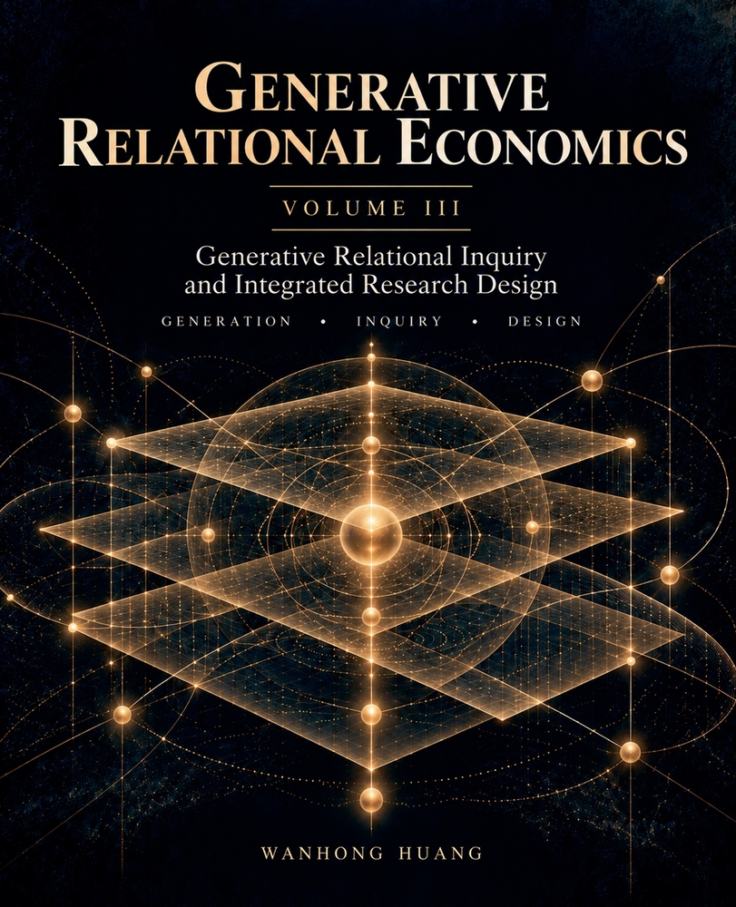 Generative Relational Economics, Volume III: Generative Relational Inquiry and Integrated Research Design cover