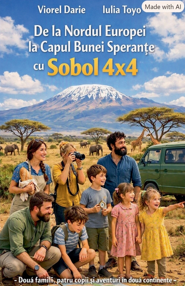 De la Nordul Europei la Capul Bunei Speranțe cu Sobol 4x4 cover