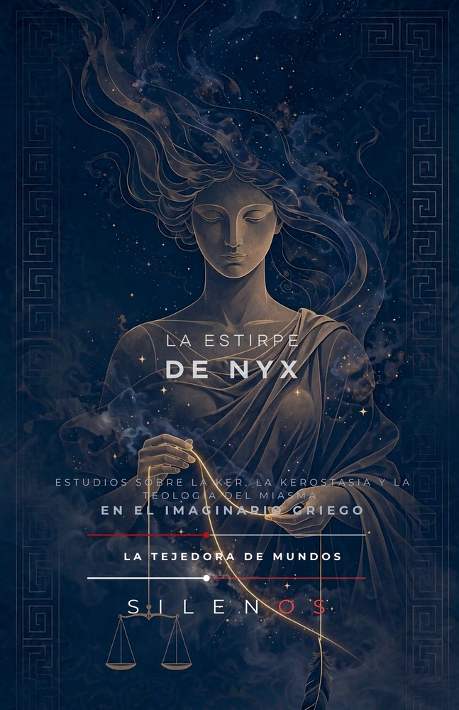 La Estirpe de Nyx: Estudios sobre la Ker, la Kerostasia y la Teología del Miasma en el Imaginario Griego cover