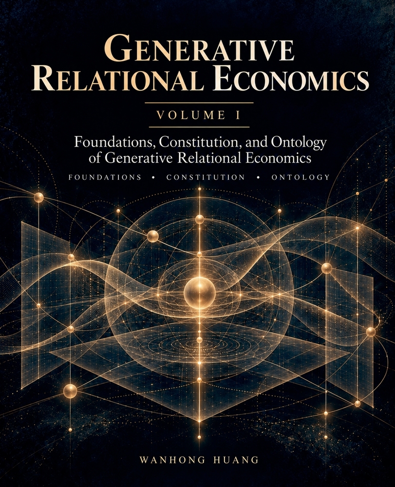 Generative Relational Economics, Volume I: Foundations, Constitution, and Ontology of Generative Relational Economics cover