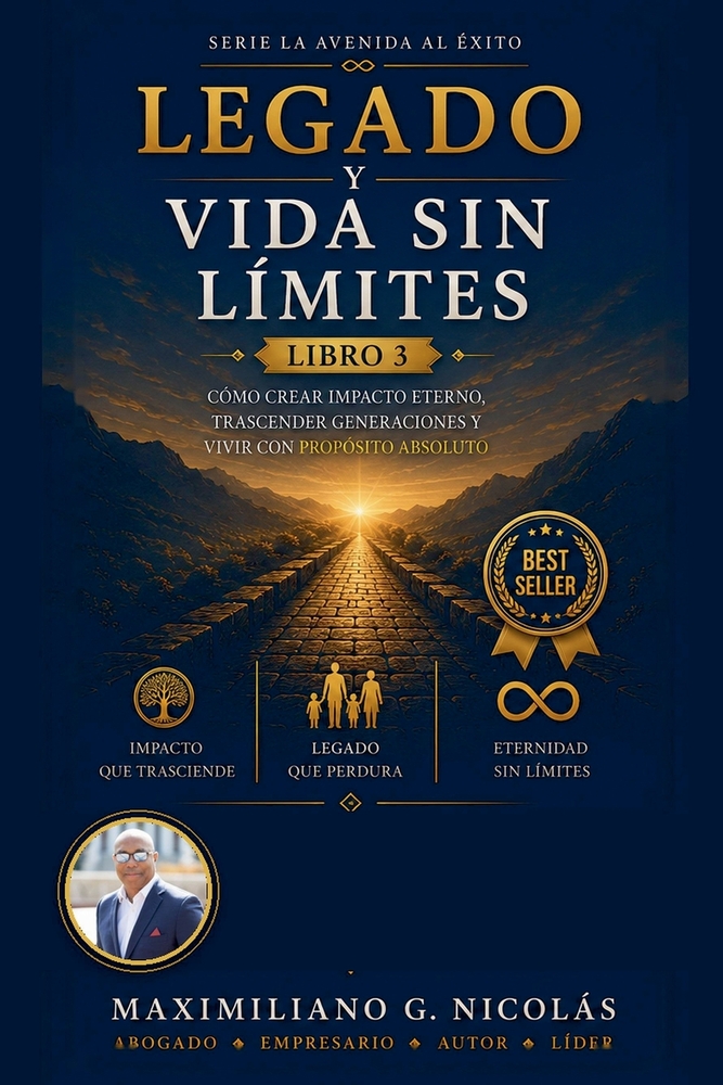 Legado y Vida Sin Límites - Libro 3 cover