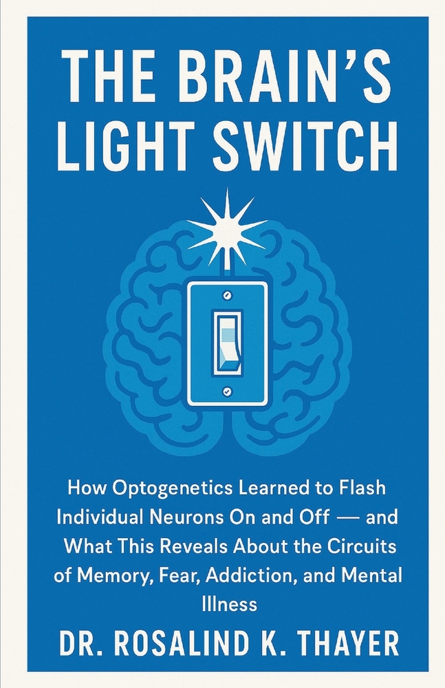 The Brain's Light Switch: How Optogenetics Learned to Flash Individual Neurons On and Off - and What This Reveals About the Circuits of Memory, Fear, cover