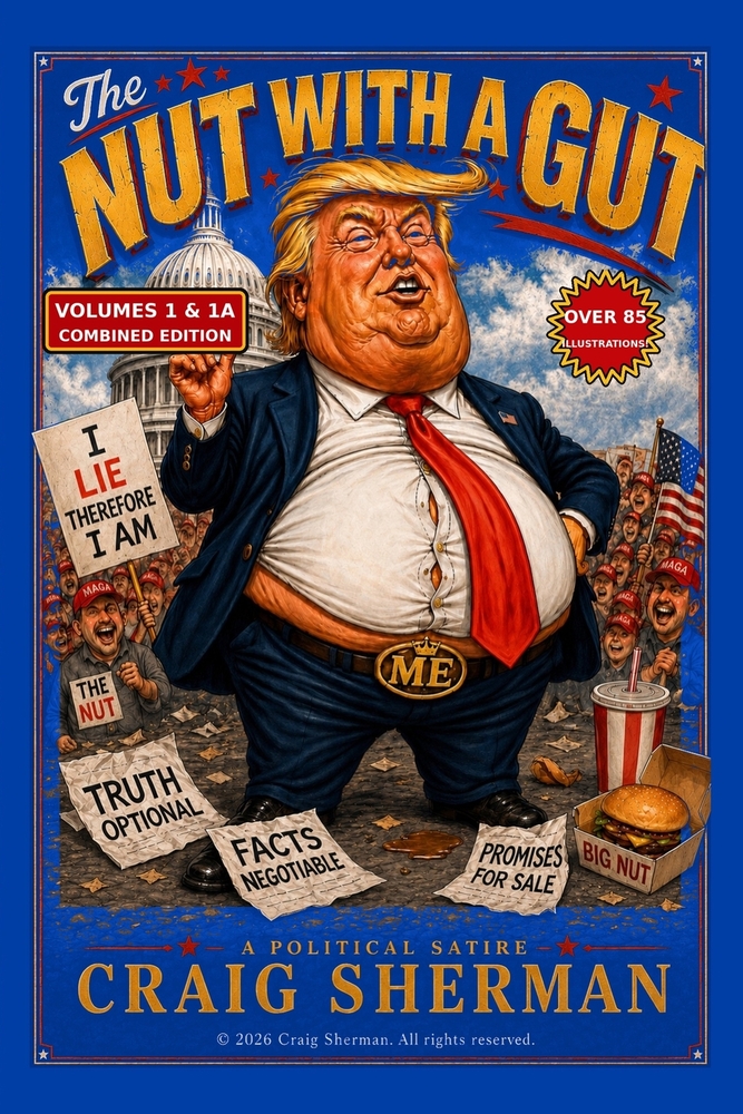 The Nut With A Gut: The Supporting Cast Volume 1A: Black-&-White cover