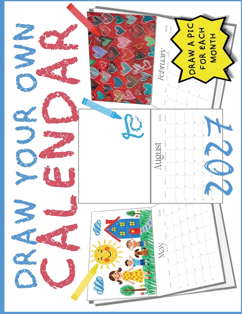 Draw Your Own Calendar 2027 cover