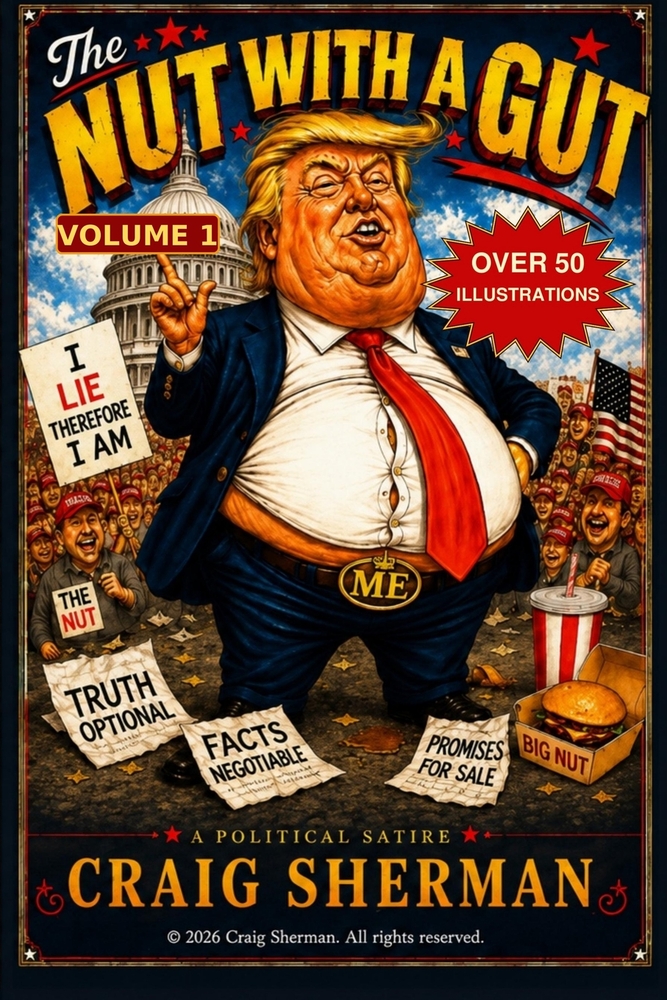 The Nut With A Gut: The Supporting Cast Volume 1A: Black-&-White cover