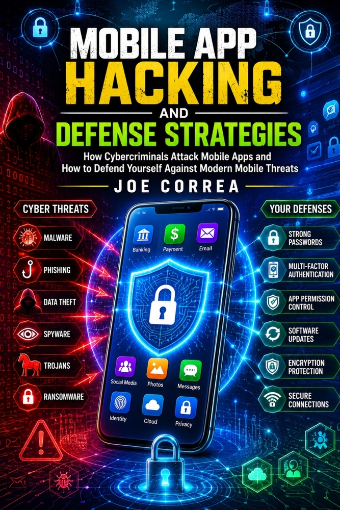 Mobile App Hacking and Defense Strategies: How Cybercriminals Attack Mobile Apps and How to Defend Yourself Against Modern Mobile Threats cover