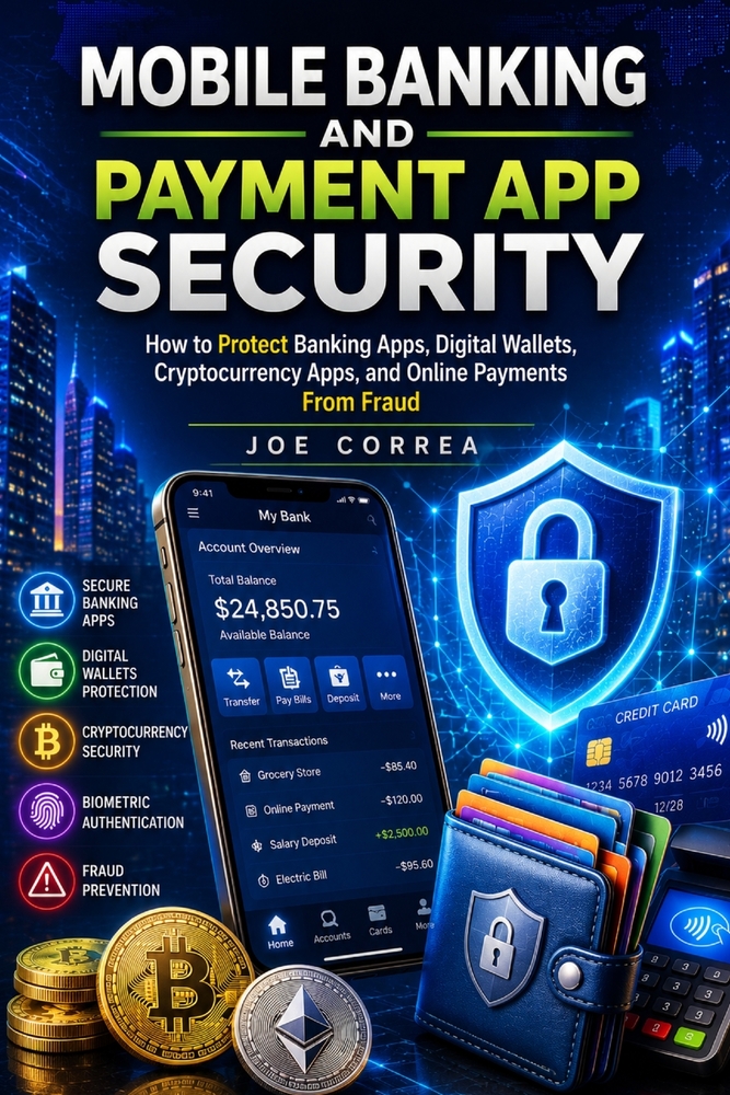 Mobile Banking and Payment App Security: How to Protect Banking Apps, Digital Wallets, Cryptocurrency Apps, and Online Payments From Fraud cover