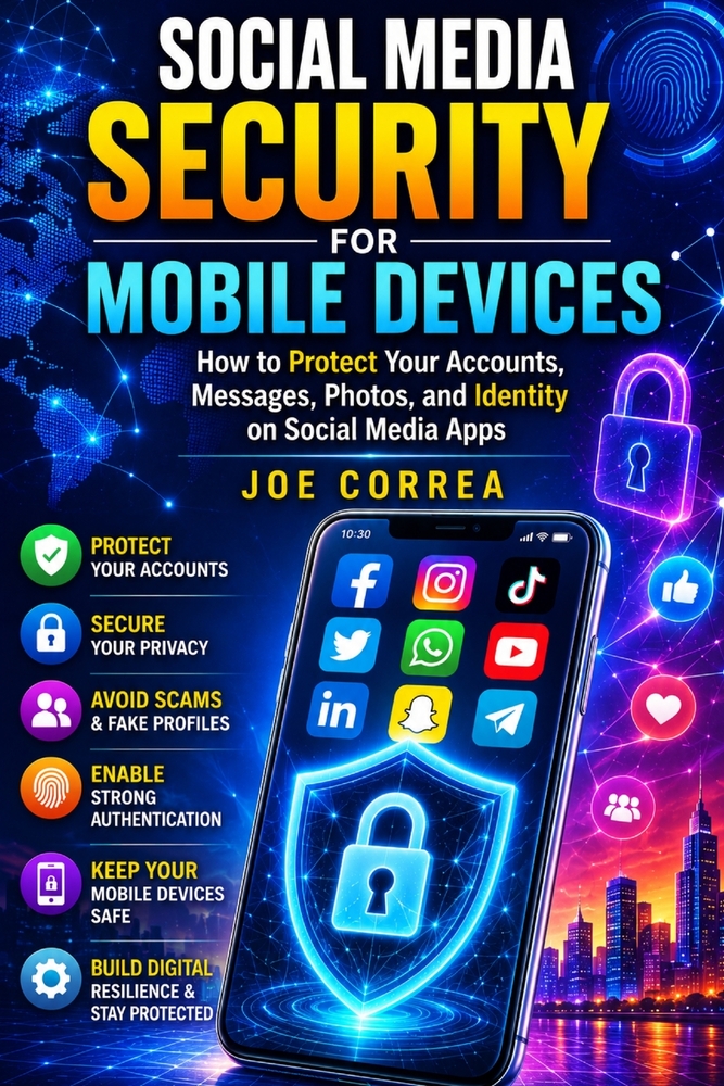 Social Media Security for Mobile Devices: How to Protect Your Accounts, Messages, Photos, and Identity on Social Media Apps cover