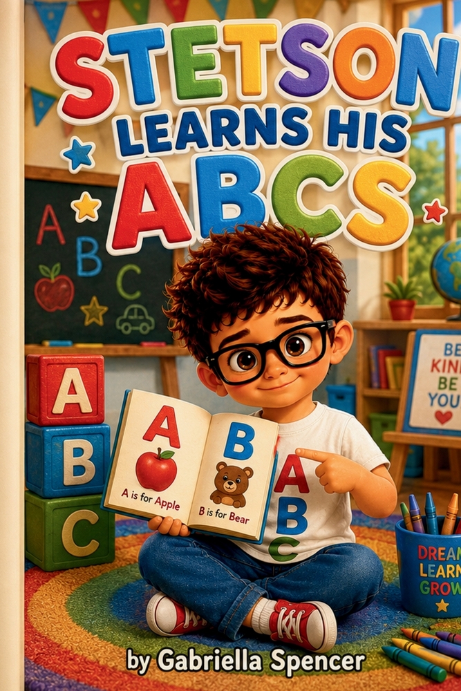 Stetson Learns His ABC's cover