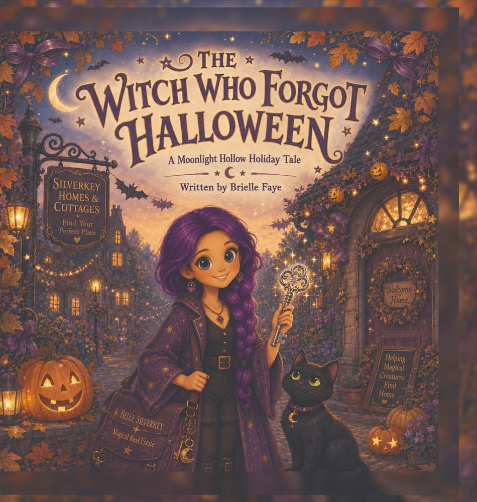 The witch who forgot Halloween cover