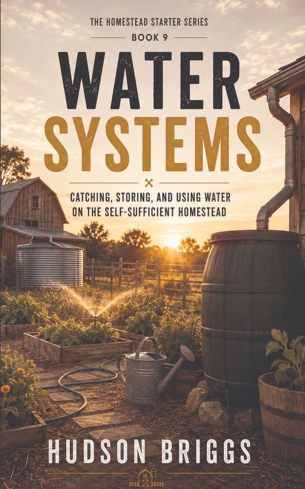 Water Systems: Catching, Storing, and Using Water on the Self-Sufficient Homestead cover
