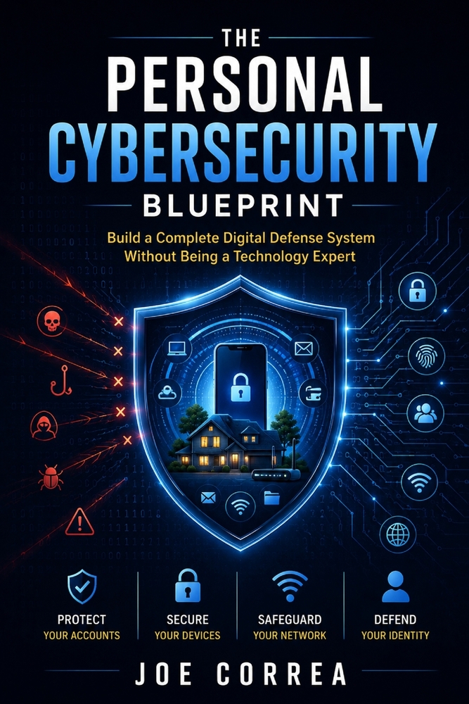 The Personal Cybersecurity Blueprint: Build a Complete Digital Defense System Without Being a Technology Expert cover