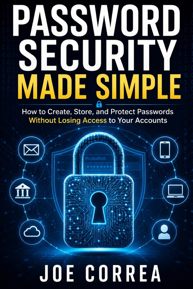 Password Security Made Simple: How to Create, Store, and Protect Passwords Without Losing Access to Your Accounts cover