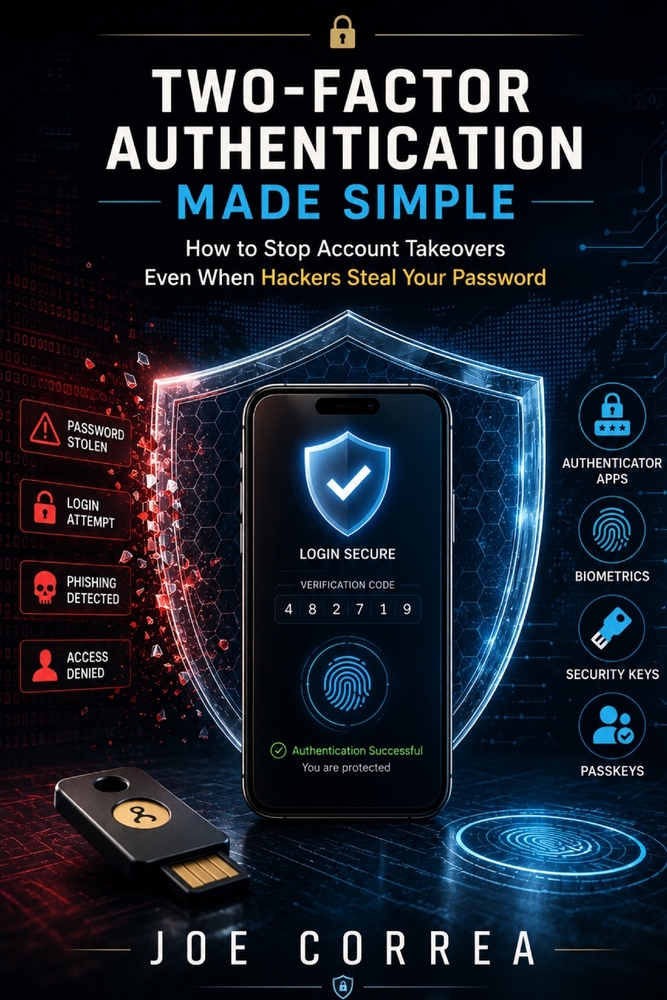 Two-Factor Authentication Made Simple: How to Stop Account Takeovers Even When Hackers Steal Your Password cover