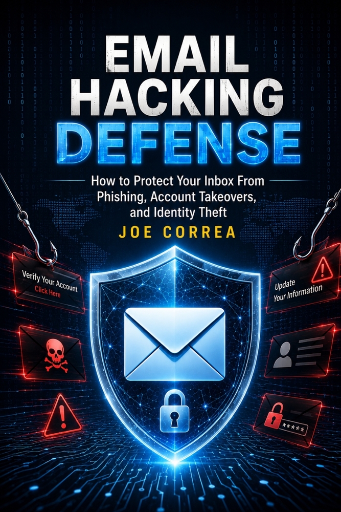 Email Hacking Defense: How to Protect Your Inbox From Phishing, Account Takeovers, and Identity Theft cover