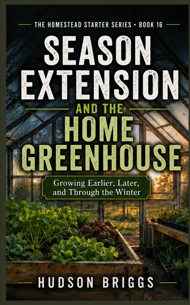 Season Extension and the Home Greenhouse: Growing Earlier, Later, and Through the Winter cover