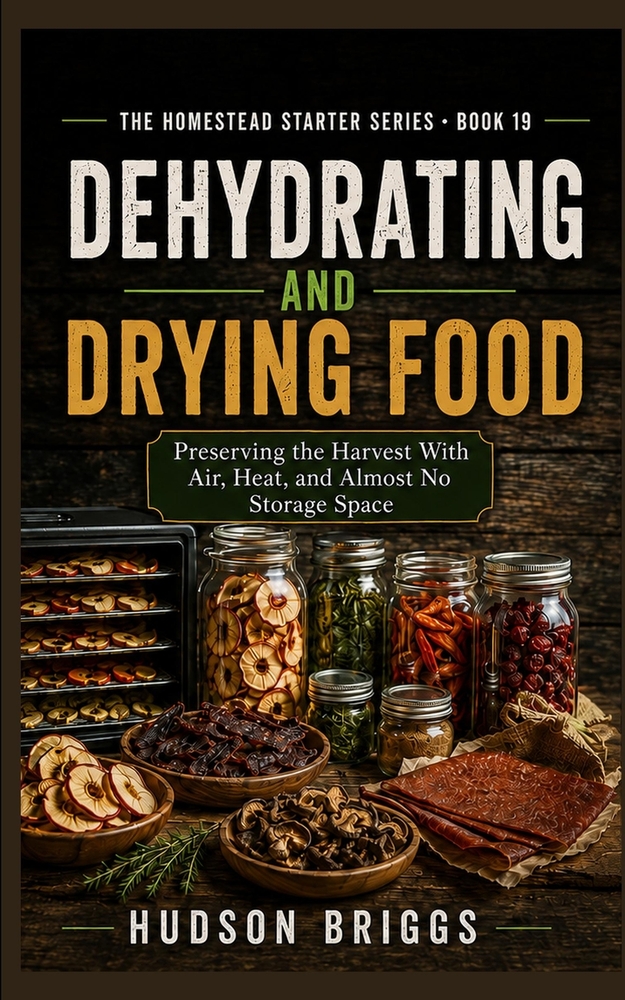 Dehydrating and Drying Food: Preserving the Harvest With Air, Heat, and Almost No Storage Space ``` cover