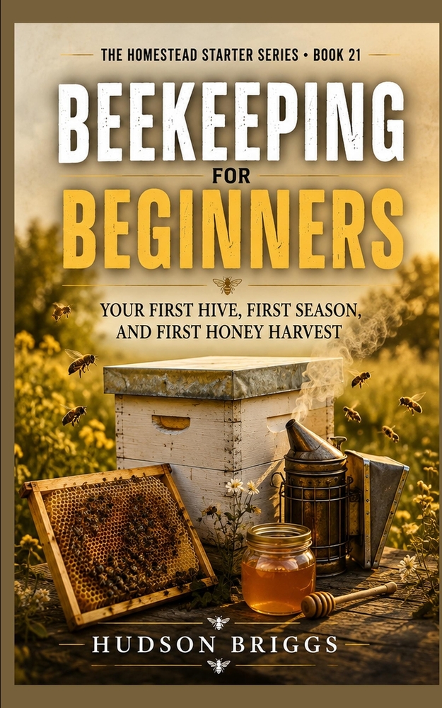 Beekeeping for Beginners: Your First Hive, First Season, and First Honey Harvest cover