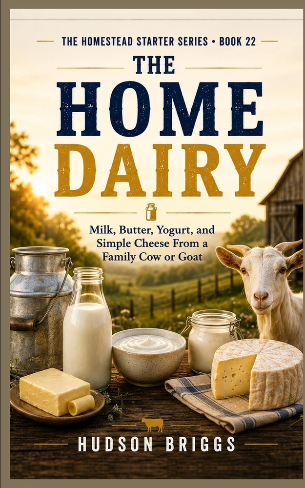 The Home Dairy: Milk, Butter, Yogurt, and Simple Cheese From a Family Cow or Goat cover
