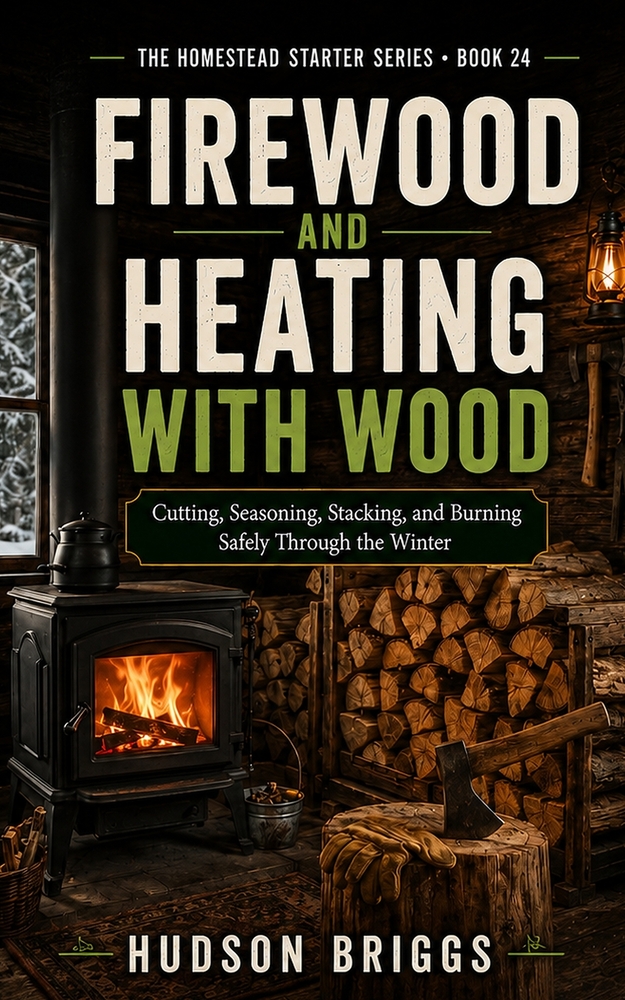 Firewood and Heating With Wood: Cutting, Seasoning, Stacking, and Burning Safely Through the Winter cover