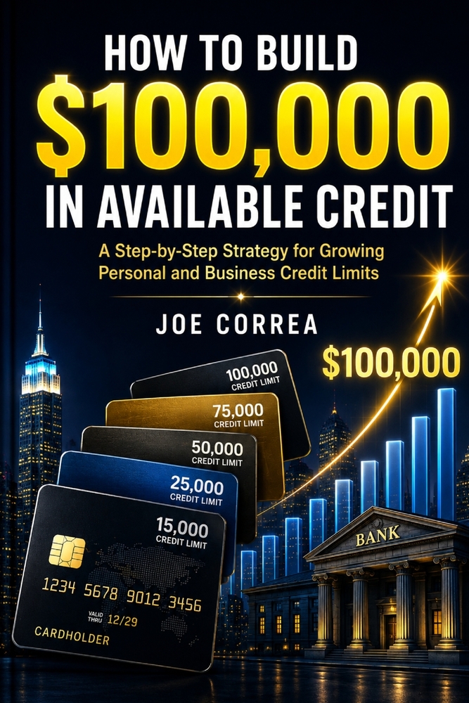 How to Build $100,000 in Available Credit: A Step-by-Step Strategy for Growing Personal and Business Credit Limits cover