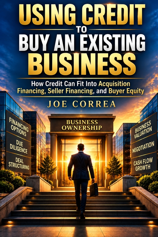 Using Credit to Buy an Existing Business: How Credit Can Fit Into Acquisition Financing, Seller Financing, and Buyer Equity cover