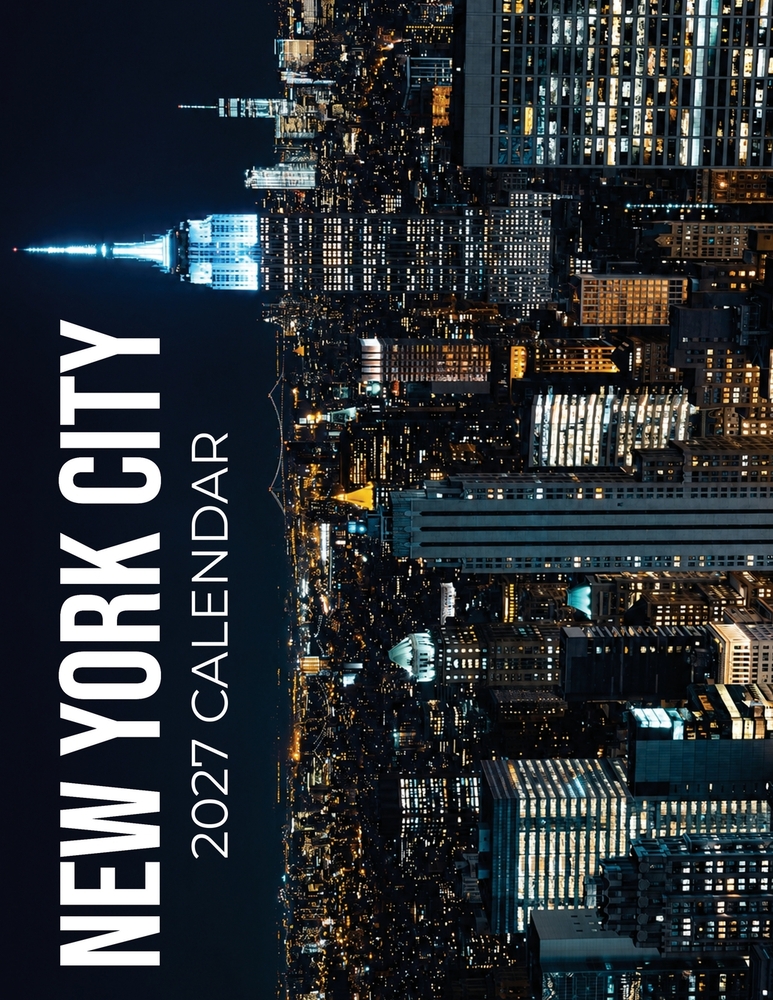 New York City 2027 Calendar cover