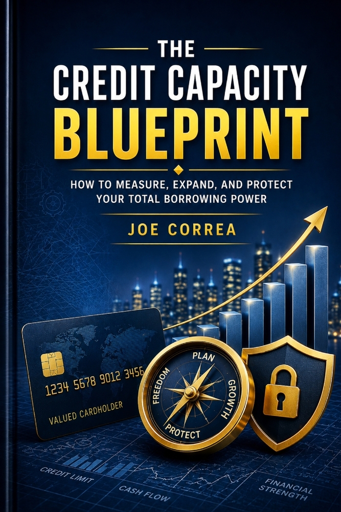 The Credit Capacity Blueprint: How Income, Limits, Utilization, History, and Banking Relationships Affect Your Borrowing Power cover