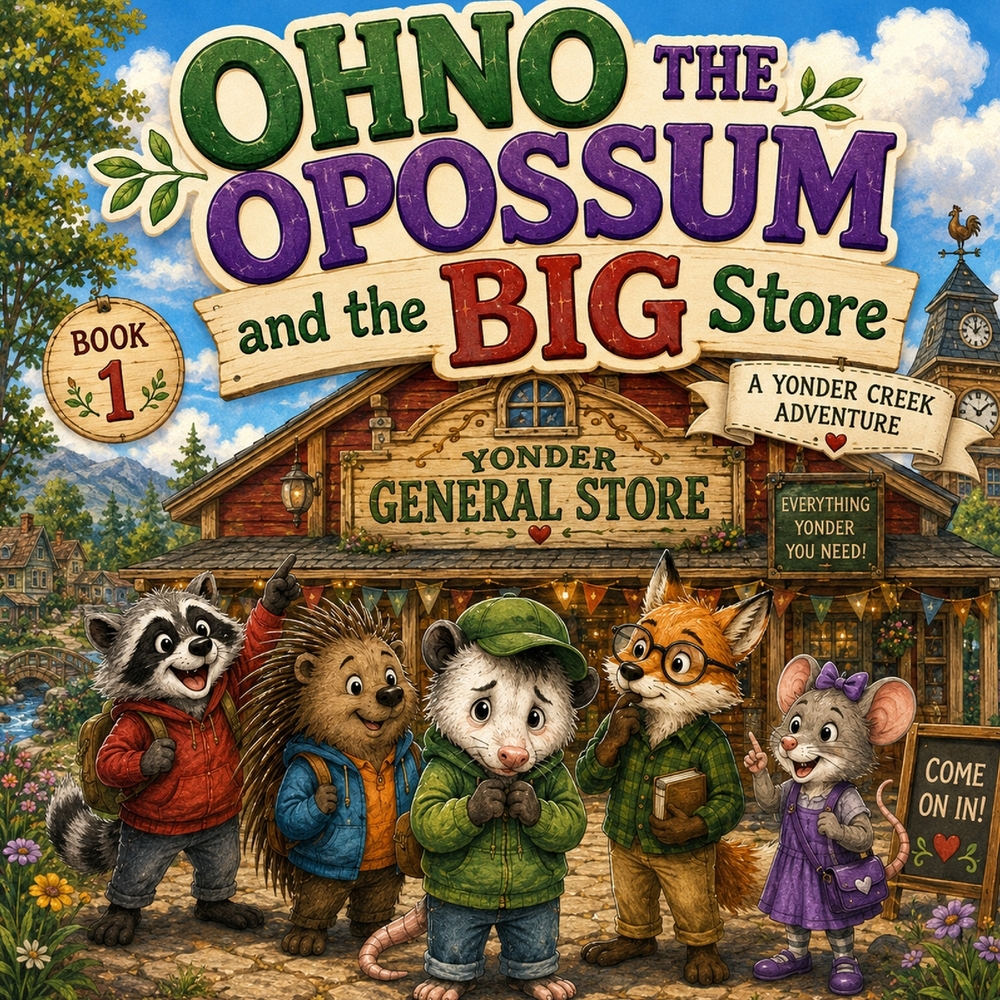 Ohno the Opossum and the BIG Store: A Yonder Creek Adventure cover