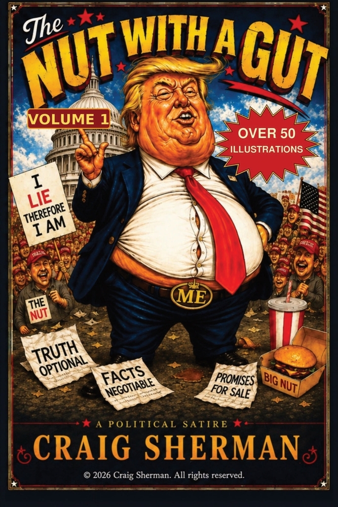 The Nut With A Gut: The Supporting Cast Volume 1A: Black-&-White cover