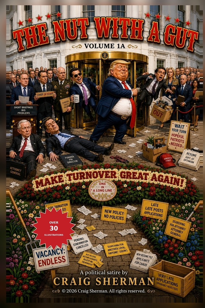 The Nut With A Gut: The Supporting Cast Volume 1A: Black-&-White cover