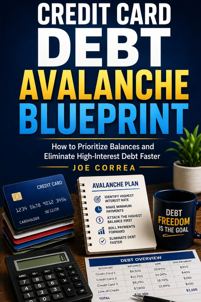 Credit Card Debt Avalanche Blueprint: How to Prioritize Balances and Eliminate High-Interest Debt Faster cover