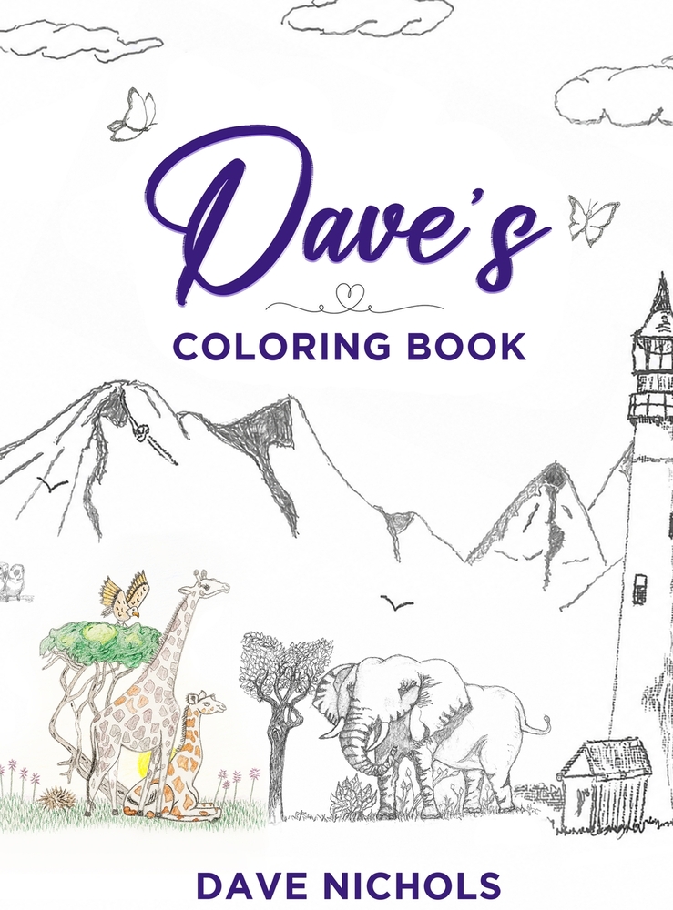 Dave's Coloring Book cover