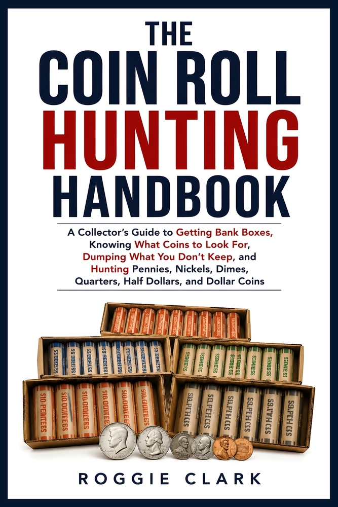The Coin Roll Hunting Handbook: A Collector's Guide to Getting Bank Boxes, Knowing What Coins to Look For, Dumping What You Don't Keep, and Hunting Pe cover
