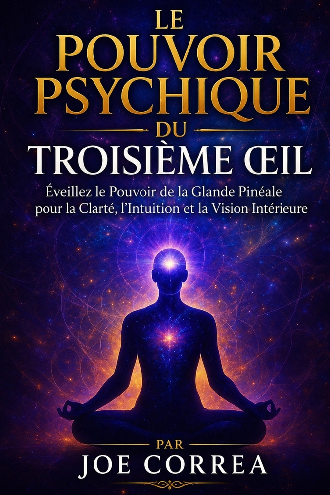 Le Pouvoir Psychique du Troisième OEil: Éveillez le Pouvoir de la Glande Pinéale pour la Clarté, l'Intuition et la Vision Intérieure cover