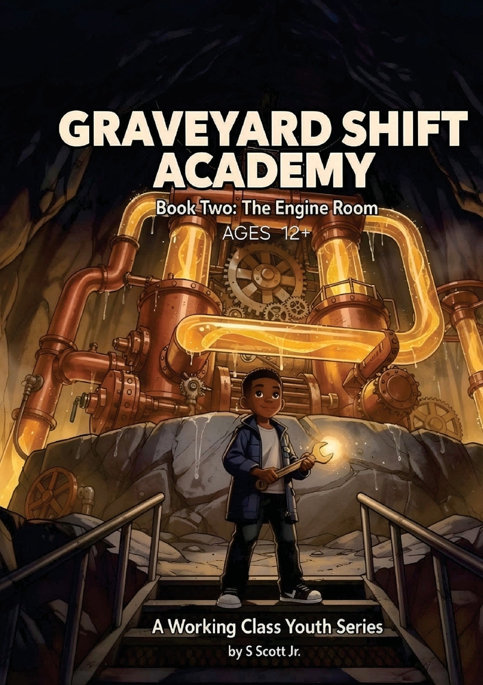 GRAVEYARD SHIFT ACADEMY Book Two: A Working Class Youth Series cover