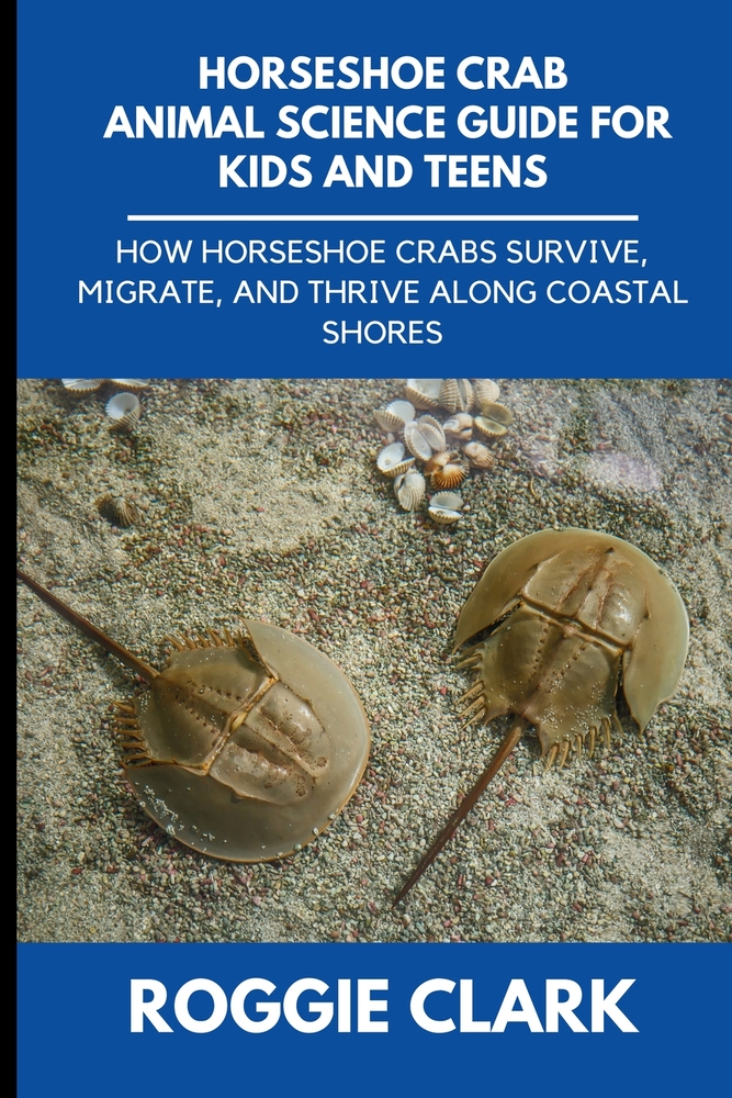 Horseshoe Crab Animal Science Guide for Kids and Teens: How Horseshoe Crabs Survive, Migrate, and Thrive Along Coastal Shores cover
