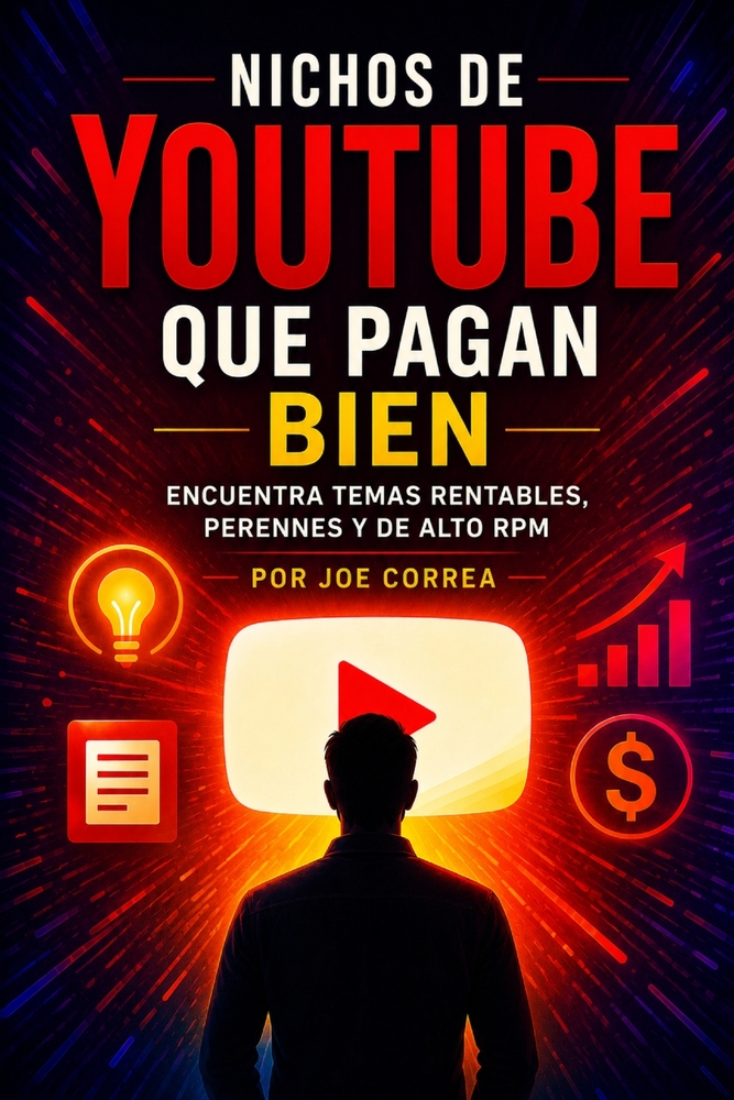 Nichos de YouTube que Pagan Bien: Encuentra Temas Rentables, Perennes y de Alto RPM cover