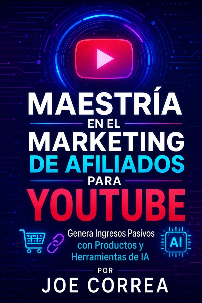 Maestría en el Marketing de Afiliados para YouTube: Genera Ingresos Pasivos con Productos y Herramientas de IA cover