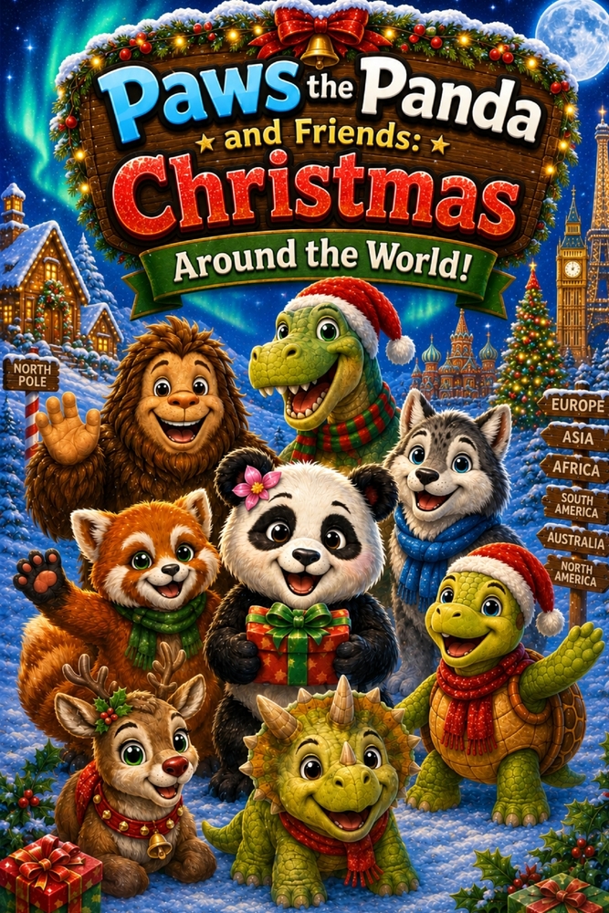 Paws the Panda and Friends: A World Tour of Science & Technology Museums: An Educational Adventure Exploring Science, Engineering, Technology, Space, cover