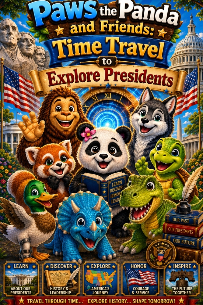 Paws the Panda and Friends: A World Tour of Science & Technology Museums: An Educational Adventure Exploring Science, Engineering, Technology, Space, cover